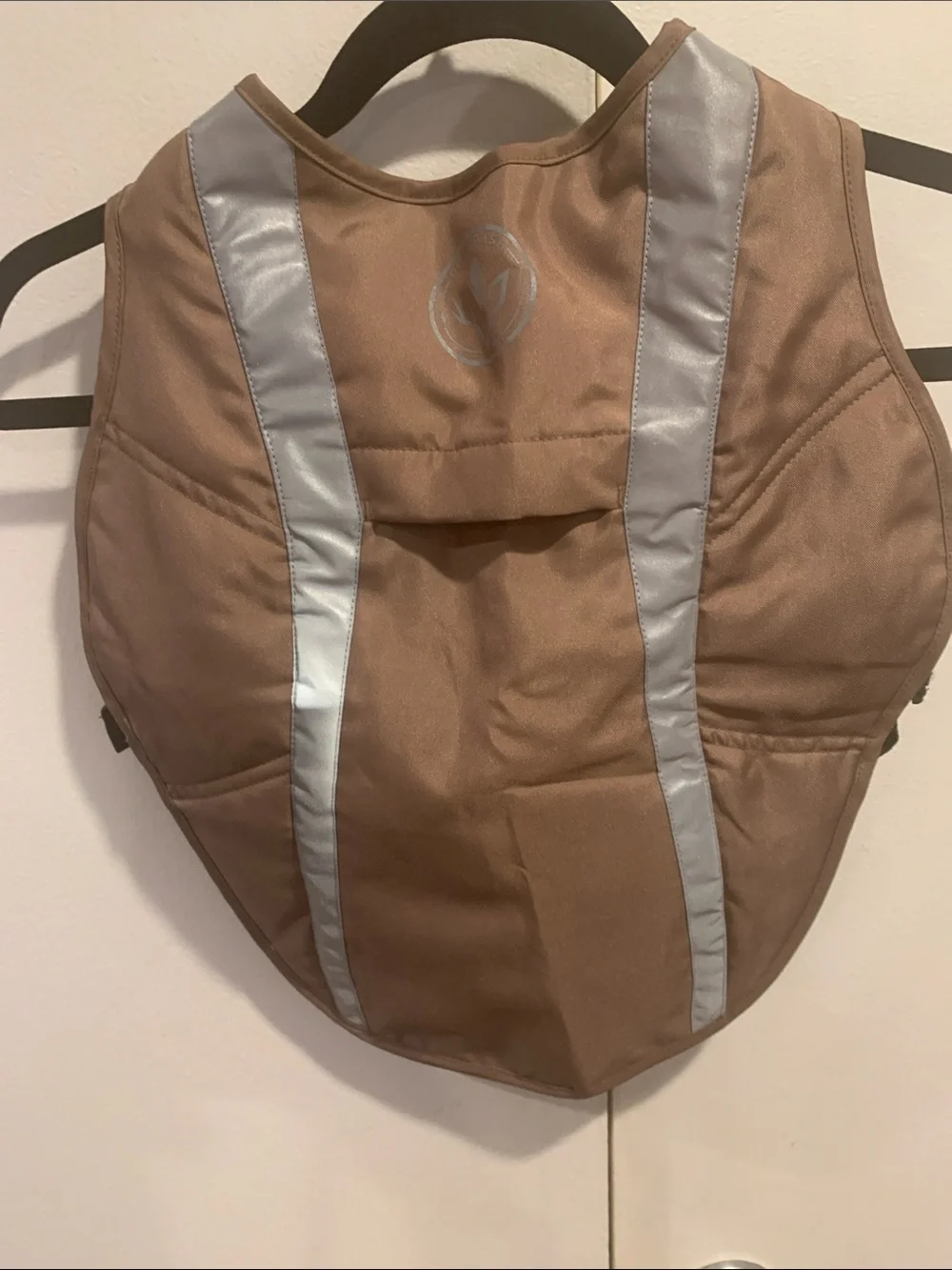 Insulated Hunting Dog Brown Vest -XS
